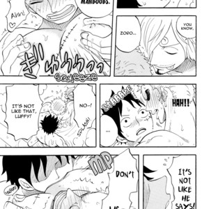 [Clone’s Gate] Onsen H!! – One Piece DJ [Eng] – Gay Manga sex 15