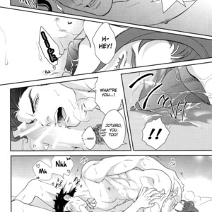 [Atsuyu] Ii Kara Damatte Ketsu o Dase – JoJo dj [Eng] – Gay Manga sex 14