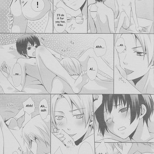 [3X3CROSS/ KAMUI Marimo] Hetalia dj – Nervous Summer. Japan’s Summer [Eng] – Gay Manga sex 21