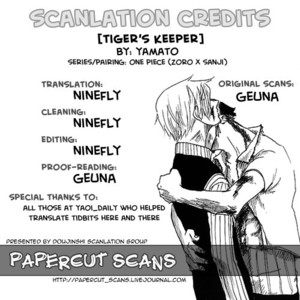 [HAGA Inochi / Ichioku] One Piece dj – Tiger’s Keeper [Eng] – Gay Manga sex 2