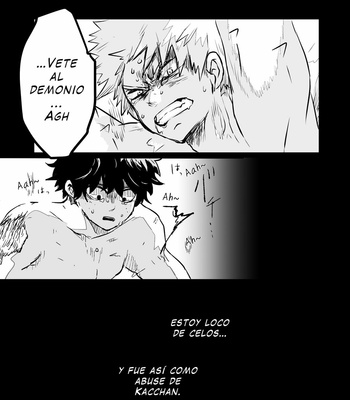 [Kaderu] Shikai no ai nitsu ite (El amor por la cenizas muertas) – Boku no Hero Academia dj [Esp] – Gay Manga sex 8