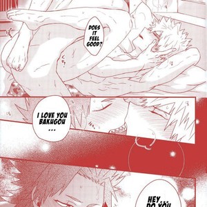 Gay Manga - [Ore JON (Manjiro)] Daisuki Nante Kyou Shika Iwa nee – Boku no Hero Academia dj [Eng] – Gay Manga