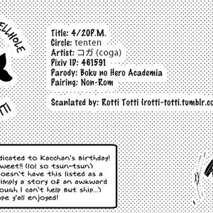 [tenten/ coga] 4:20 P.M. – Boku no Hero Academia dj [Eng] – Gay Manga sex 22