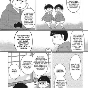 [toccata/ Kobisu] Osomatsu-san dj – Ikuji nashi no kimi e [Eng] – Gay Manga sex 11