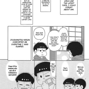[toccata/ Kobisu] Osomatsu-san dj – Ikuji nashi no kimi e [Eng] – Gay Manga sex 12