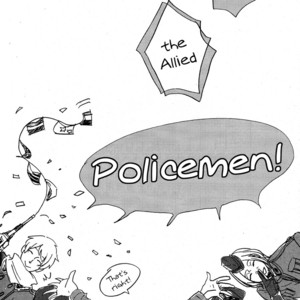 [Sekahate] Hetalia dj – Ore-tachi Rengou Policemen! [Eng] – Gay Manga sex 5