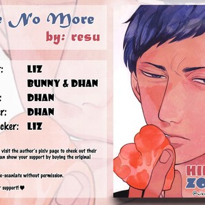 Gay Manga - [Resu] Love No More – Kuroko no Basuke dj [Eng] – Gay Manga