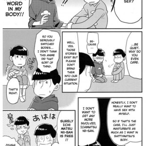 [Under hero (Jinno)] I’m him and he’s me! – Osomatsu-san dj [Eng] – Gay Manga sex 9
