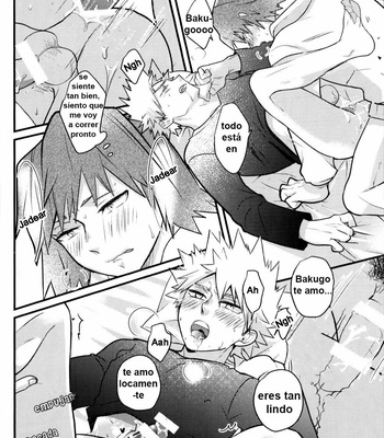 [Ao] Only My Red – #6 Hop, Skip, Jump! – Boku No Hero Academia [Esp] – Gay Manga sex 10