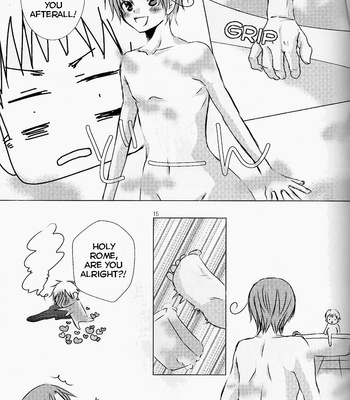 [SKYJACK (sanagi)] Shinsei Roma to Itaria no Shoya Roku – Hetalia dj [Eng] – Gay Manga sex 14