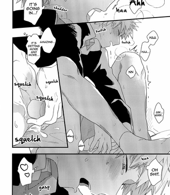 [kushiyabu] In a gakuran… Bakugou-kun is… – My Hero Academia dj [Eng] – Gay Manga sex 6