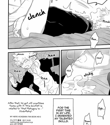 [kushiyabu] In a gakuran… Bakugou-kun is… – My Hero Academia dj [Eng] – Gay Manga sex 8