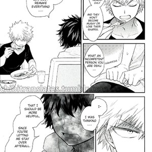 [bb (ume)] Jock and Nerd and Living Together – Boku no Hero Academia dj [Eng] – Gay Manga sex 13