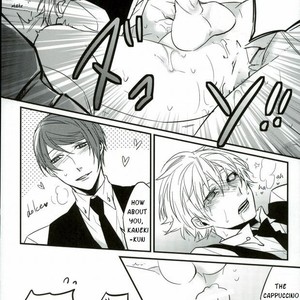 [LoveLifeLine (Yoda)] Tokyo Ghoul dj – Kenshuusei Gassan Shuu [Eng] – Gay Manga sex 33