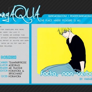 [Hakaider] Kuroko no Basuke dj – Facta, Non Verba [Eng] – Gay Manga thumbnail 001