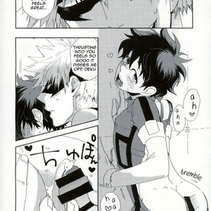 [Nasuo] It doesn’t mean that I said Don’t take off combat clothes. – My Hero Academia dj [Eng] – Gay Manga sex 13