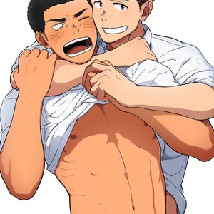 [Nakamuratakumi (kemukemuke)] Yarichin Tareme to Nakimushi Bouzu 2 [Eng] – Gay Manga sex 28