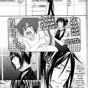 [Pink no Koneko (Naokichi.)] Bou-chan Taihen desu! Onyanko Kansen Hen – Black Butler dj [Eng] – Gay Manga sex 7