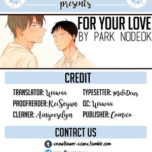 [PARK Nodeok] For Your Love (update c.50) [Eng] – Gay Manga sex 276