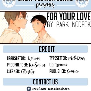 [PARK Nodeok] For Your Love (update c.50) [Eng] – Gay Manga sex 885