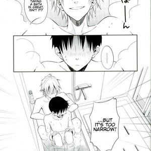 [No Plan (Kumagaya Nerico)] PLAYING BATHTIME – Neon Genesis Evangelion [Eng] – Gay Manga sex 2