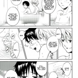 [No Plan (Kumagaya Nerico)] PLAYING BATHTIME – Neon Genesis Evangelion [Eng] – Gay Manga sex 3