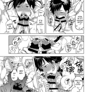 [Honey QP (Inochi Wazuka)] – Ore no Senpai go Kinjo no Kusogaki-domo no M Dorei no Natteimashita [Eng] – Gay Manga sex 17