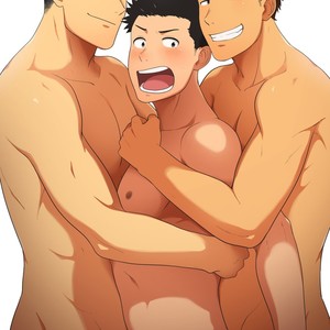 [kemukemuke] Senpai to senpai to ore [JP] – Gay Manga sex 34
