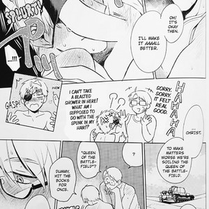 [Sanctuary] Queen of the Battlefield – Hetalia dj [Eng] – Gay Manga sex 29
