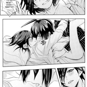 Whisper it close to my ear – Danganronpa V3 dj [Eng] – Gay Manga sex 14