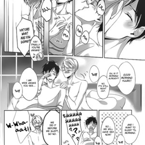 [Gokurakuchosya shiroitori] No love No life – Yuri on Ice dj [Eng] – Gay Manga sex 7