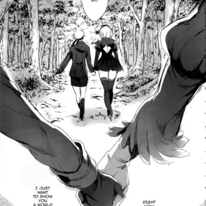 [Kuromisakaijou (Ikezaki Misa)] Ningyou Yuugi – NieR:Automata dj [Eng] – Gay Manga sex 16