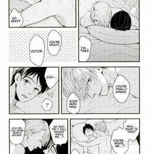 [Aoboshi/ Hatoji] Teasing You While You Sleep – Yuri on Ice dj [Eng] – Gay Manga sex 13