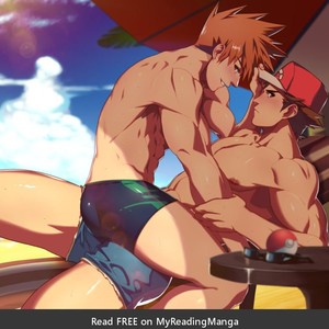 [lvlv] Red x Blue (Pokémon Sun and Moon) – Gay Manga thumbnail 001