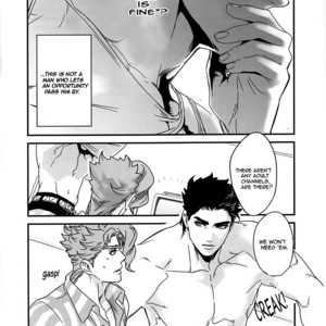 [Ondo (Nurunuru)] How We Kind of Crossed a Line When We Shared a Room and Turned from Comrades to Lovers – JoJo dj [Eng] – Gay Manga sex 5