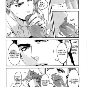 [Ondo (Nurunuru)] How We Kind of Crossed a Line When We Shared a Room and Turned from Comrades to Lovers – JoJo dj [Eng] – Gay Manga sex 15