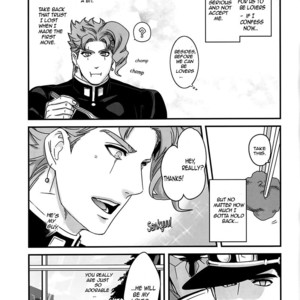 [Ondo (Nurunuru)] How We Kind of Crossed a Line When We Shared a Room and Turned from Comrades to Lovers – JoJo dj [Eng] – Gay Manga sex 22