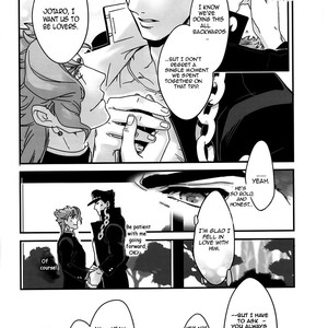 [Ondo (Nurunuru)] How We Kind of Crossed a Line When We Shared a Room and Turned from Comrades to Lovers – JoJo dj [Eng] – Gay Manga sex 25