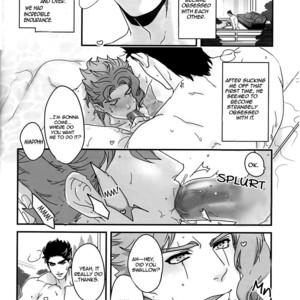 [Ondo (Nurunuru)] How We Kind of Crossed a Line When We Shared a Room and Turned from Comrades to Lovers – JoJo dj [Eng] – Gay Manga sex 29