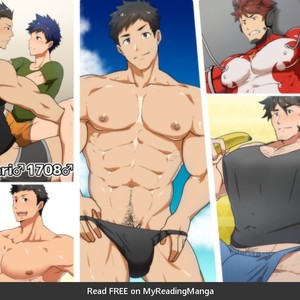[PULIN Nabe (kakenari)] kakenari♂1708♂ – Gay Manga thumbnail 001