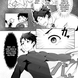 [PULIN Nabe (kakenari)] Bakushi Shita Gudao ga Karada de Okane o Kasegu Hon [Eng] – Gay Manga sex 5