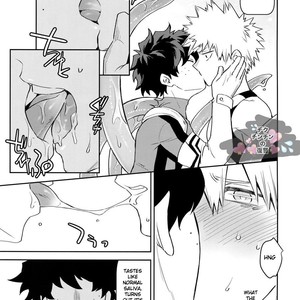 [Bakuchi Jinsei SP (Satsuki Fumi)] Yokubou no Tane – Boku no Hero Academia dj [Eng] – Gay Manga sex 14