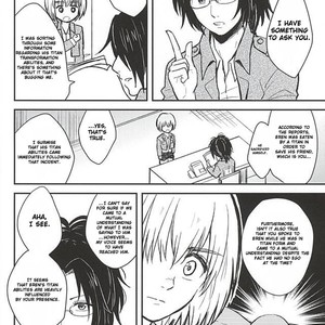 [NUM] Kimi to Hitomi de Miru Sekai – Attack on Titan dj [Eng] {DemonnPrincess} – Gay Manga sex 2