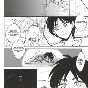 [NUM] Kimi to Hitomi de Miru Sekai – Attack on Titan dj [Eng] {DemonnPrincess} – Gay Manga sex 8