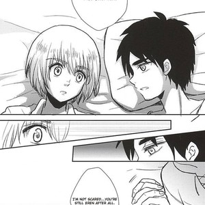 [NUM] Kimi to Hitomi de Miru Sekai – Attack on Titan dj [Eng] {DemonnPrincess} – Gay Manga sex 10