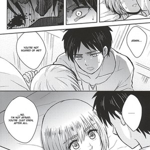[NUM] Kimi to Hitomi de Miru Sekai – Attack on Titan dj [Eng] {DemonnPrincess} – Gay Manga sex 16