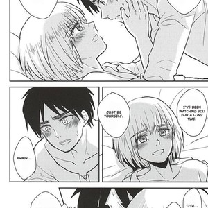 [NUM] Kimi to Hitomi de Miru Sekai – Attack on Titan dj [Eng] {DemonnPrincess} – Gay Manga sex 20