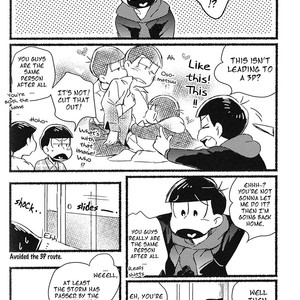[Spring Chestnut / Haruo] Osomatsu-san dj – Jikan-sa de yattekuru omae no [Eng] – Gay Manga sex 15