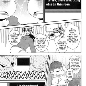[Kani no kandzume/ Kiyohiko] Osomatsu-san dj – SEX shinai to de rarenai heya! [Eng] – Gay Manga sex 18