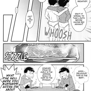 [Kani no kandzume/ Kiyohiko] Osomatsu-san dj – SEX shinai to de rarenai heya! [Eng] – Gay Manga sex 19